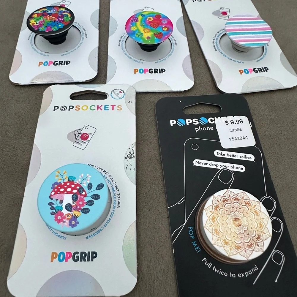 PopSocket PopGrip Phone Cover Accessory - Pick 1